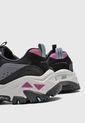 Tenis Outdoor Negro-Gris-Fucsia Skechers D'lites Hiker de Skechers