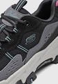 Tenis Outdoor Negro-Gris-Fucsia Skechers D'lites Hiker de Skechers