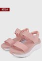Sandalia Plataforma Palo Rosa-Blanco Skechers D'Lux Walker - New Block de Skechers
