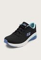 Tenis Training Negro-Blanco-Celeste Skechers Skech Air Extreme 2.0 - Classic Vibe de Skechers