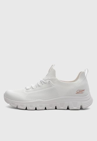 Tenis Lifestyle SKECHERS Moda Bobs B Lite - Slight Flex Blanco Skechers