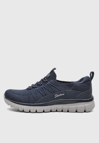 Tenis Lifestyle SKECHERS Graceful - Picture Perfect Azul Skechers
