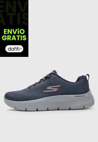 Tenis Walking SKECHERS Go Walk Flex Azul Skechers