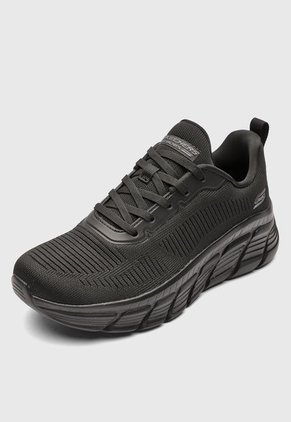 Tenis SKECHERS BOBS Sport B Flex Hi - Flying HI Negro