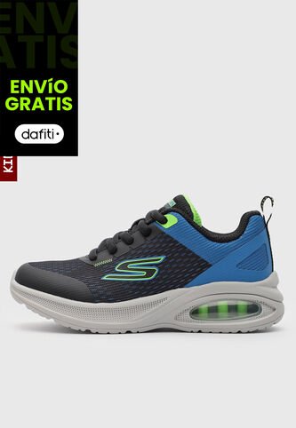 Tenis Lifestyle SKECHERS Microspec Max Advance Negro Skechers