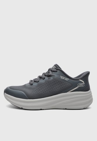 Tenis Lifestyle SKECHERS Bobs Skillz Gris Oscuro Skechers