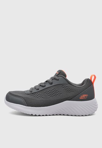 Tenis Lifestyle SKECHERS Bounder Gris Oscuro Skechers