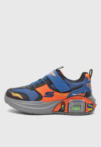 Tenis Lifestyle SKECHERS Garage Azul Skechers