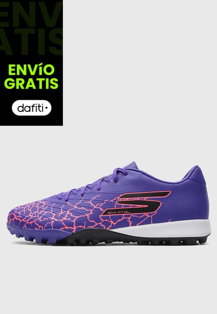 Guayos SKECHERS SKX 1.5 Academy TF Violeta
