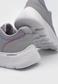 Tenis Training Gris-Blanco-Rojo Skechers Go Walk Flex de Skechers