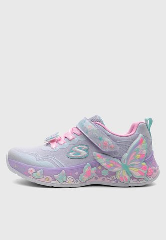 Tenis Lifestyle SKECHERS Butterfly Bliss Lila Skechers