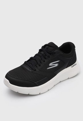 Tenis Training Negro-Marfil Skechers Go Walk Flex