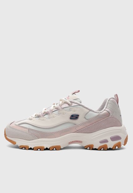 Tenis Lifestyle SKECHERS D'Lites Dazzling Shine Rosa