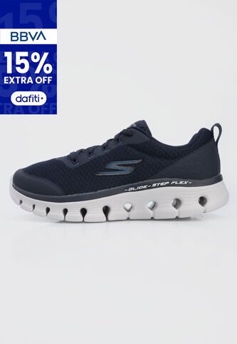 Tenis Skechers Go Walk Glide Azul Skechers