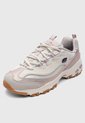 Tenis Lifestyle SKECHERS D'Lites Dazzling Shine Rosa de Skechers