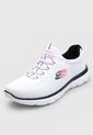 Tenis Training Blanco-Negro-Rosa Neón Skechers Summits Next Wave de Skechers