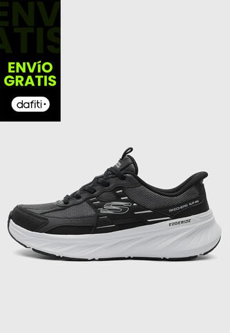Tenis Lifestyle SKECHERS Slip-ins Edgeride Gris Oscuro Skechers
