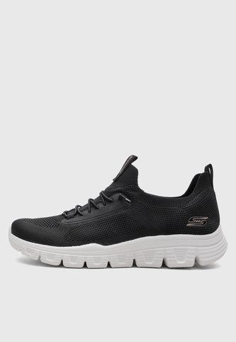 Tenis Lifestyle SKECHERS Moda Bobs B Lite - Slight Flex Negro Skechers