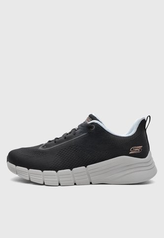 Tenis Lifestyle SKECHERS Bobs B Flex 2.0 - Feeling It Negro Skechers