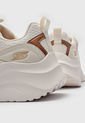 Tenis Lifestyle Beige-Ocre Skechers Bobs Sport Chaos Hl- Radiant Shine de Skechers