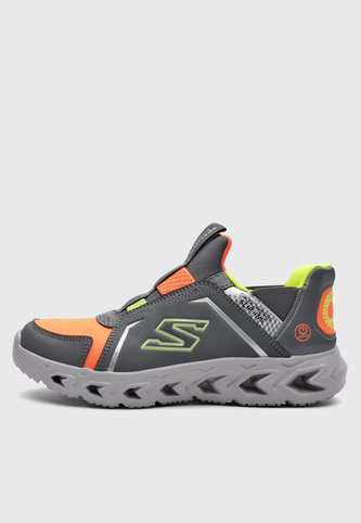 Tenis Lifestyle SKECHERS Hypno-Flash 2.0 Gris Skechers