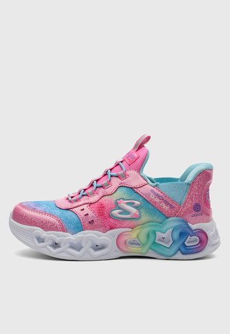 Tenis Lifestyle SKECHERS Infinite Heart Lights Multicolor Skechers