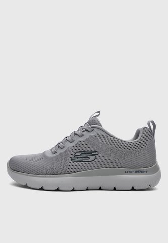 Tenis Running SKECHERS Summits Gris Skechers