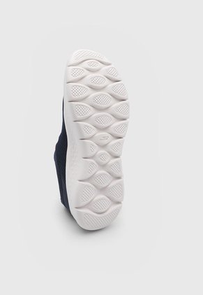 Tenis Training Azul Navy-Marfil-Salmón Skechers Go Walk Flex Alani