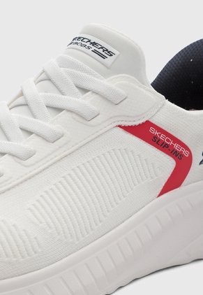 Tenis Lifestyle SKECHERS Bobs Squad Chaos -  Solid Step Blanco