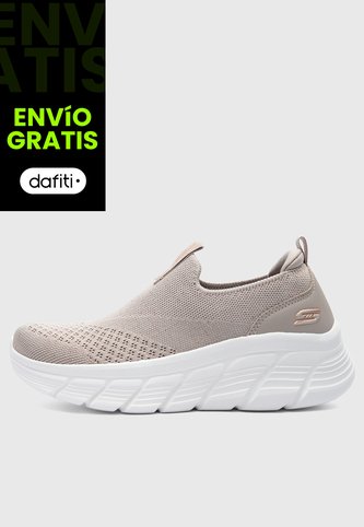 Tenis Lifestyle SKECHERS Bobs B Flex Hi Beige Skechers