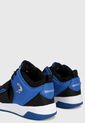 Tenis Basketball Azul-Negro-Blanco Skechers Kids SHAQ Powershot de Skechers