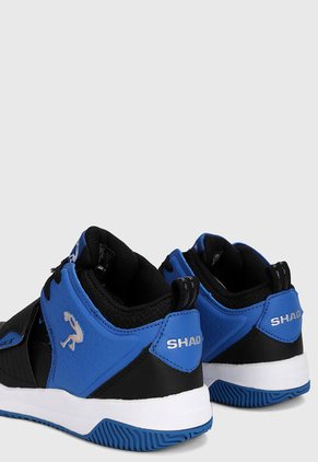 Tenis Basketball Azul-Negro-Blanco Skechers Kids SHAQ Powershot