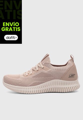 Tenis Lifestyle SKECHERS Bobs Geo Lite Rosa Skechers