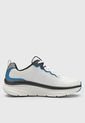 Tenis Training Blanco-Negro-Azul Skechers D'Lux Walker - Scrambler de Skechers