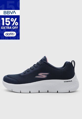 Tenis SKECHERS Go Walk Flex Azul Skechers