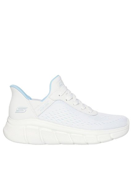 TENIS SKECHERS MUJER 117303WHT BOBS B FLE Talla 9