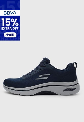 Tenis SKECHERS Go Walk Arch Fit 2.0  Azul Skechers