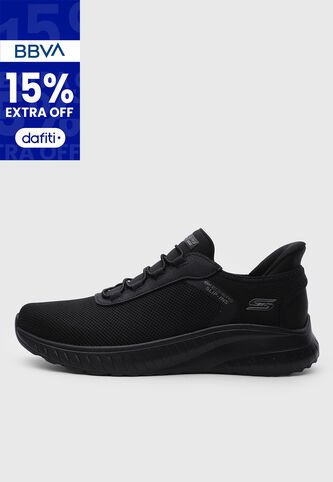Tenis SKECHERS Bobs Sport Squad Chaos Negro Skechers