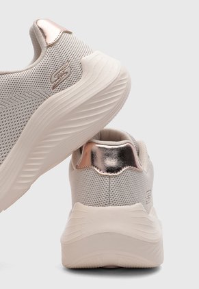 Tenis Lifestyle SKECHERS Bobs Squad Waves - Current Look Beige