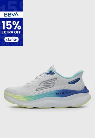 Tenis SKECHERS Max Run Blanco Skechers