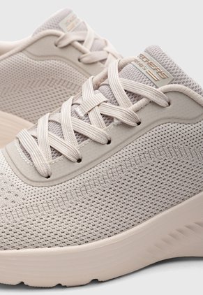 Tenis Lifestyle SKECHERS Bobs Squad Waves - Current Look Beige