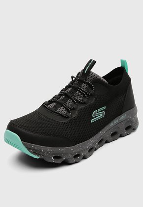 Tenis SKECHERS Glide Step Sole Negro