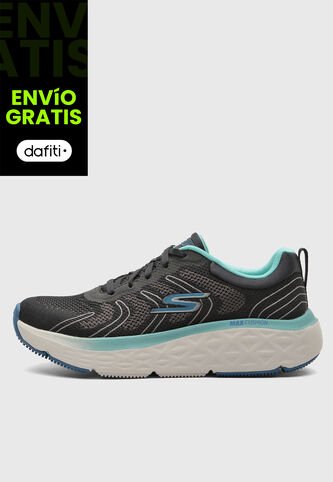 Tenis Running SKECHERS Max Cushioning Delta Negro Skechers