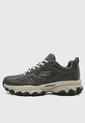 Tenis Outdoor SKECHERS Arch Fit Akhidime - Rindge Verde Oliva de Skechers