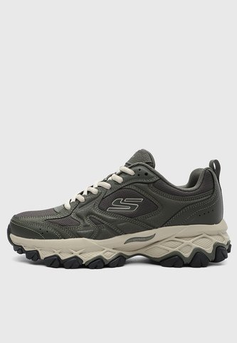 Tenis Outdoor SKECHERS Arch Fit Akhidime - Rindge Verde Oliva Skechers