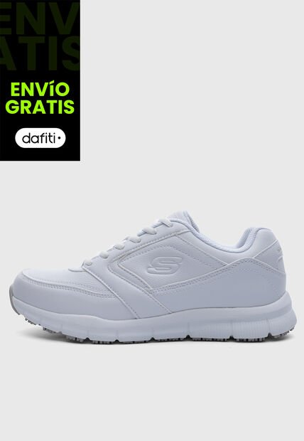 Tenis Lifestyle SKECHERS Nampa Blanco
