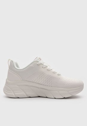 Tenis SKECHERS BOBS B Flex Hi - Lateral Force Blanco