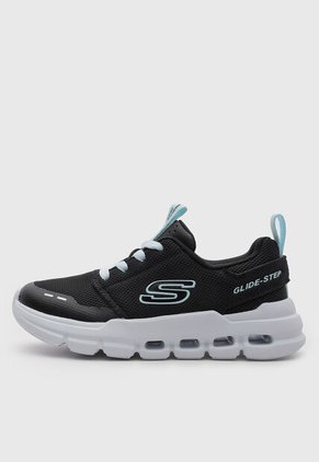 Tenis Lifestyle SKECHERS Glide-Step Flow Negro