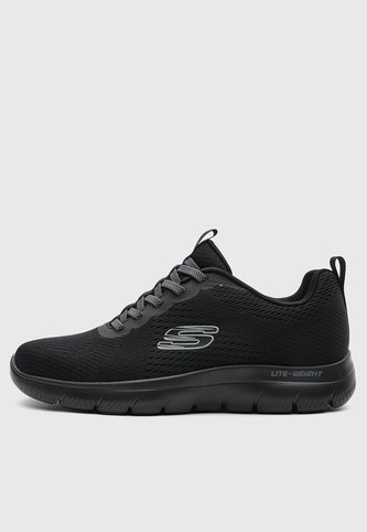 Tenis Lifestyle SKECHERS Summits - Eckler Negro Skechers