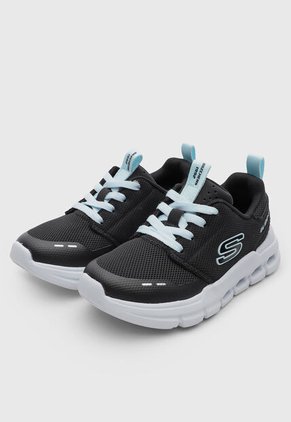 Tenis Lifestyle SKECHERS Glide-Step Flow Negro
